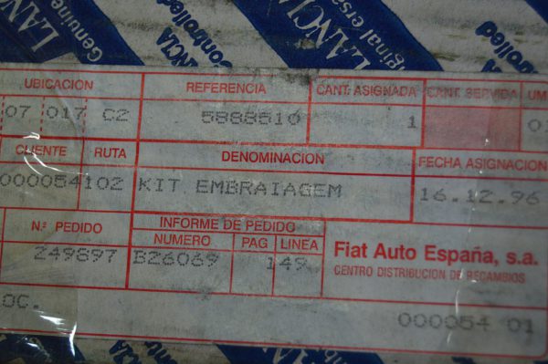 Ref: 5888510 Kit Embraiagem  Fiat Duna, Fiorino, Regata, Ritmo, Uno, Elba NOVO - Imagen 6