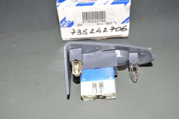 Ref: 735242706 Interruptor Traseiro Direito Elevador Vidros Fiat Brava NOVO - Imagen 2