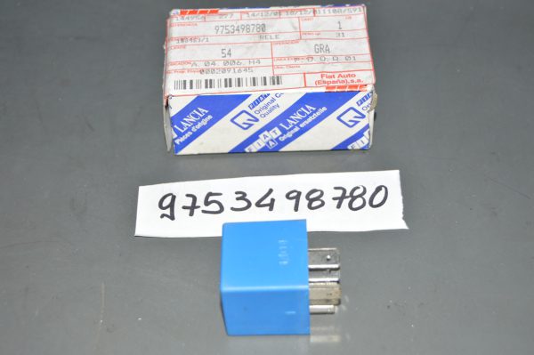 Ref: 9753498780 Rele Fiat Duacato NOVO