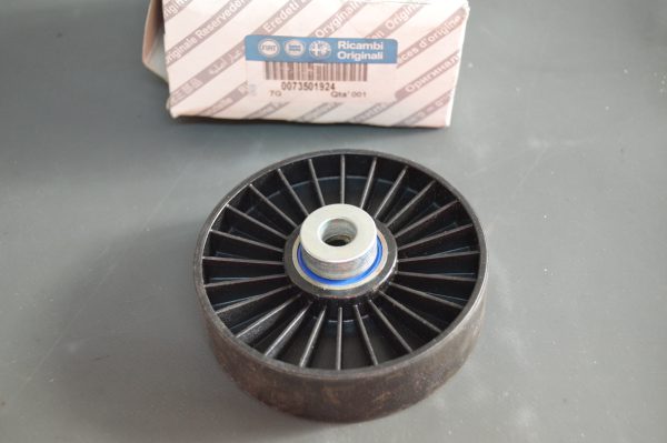 Ref: 73501924 Polie da Correia do Alternador Alfa Romeo 147, 156, GTA, GTV, Fiat Punto, Marea NOVO