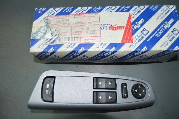 Ref: 735375650 Interruptor da Janela Frontal Esquerda Fiat Stilo 192 , Ducato NOVO