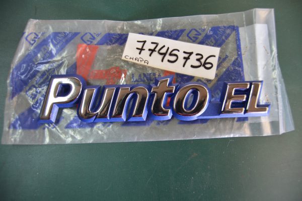 Ref. 7745736 Emblema Fiat Punto NOVO