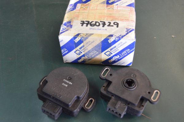 Ref. 7760729 Sensor de Posição do Corpo do Acelerador Alfa Romeo, Fiat, Ford, Lancia NOVO