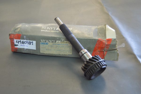 Ref. 4160981 Arbore da caixa engrenagem Fiat 124 Spider, 124 Coupe NOVO