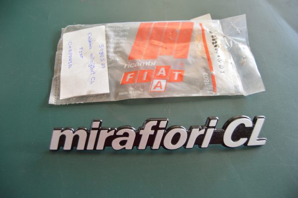 Ref. 5982579 Emblema Fiat Mirafiori CL NOVO