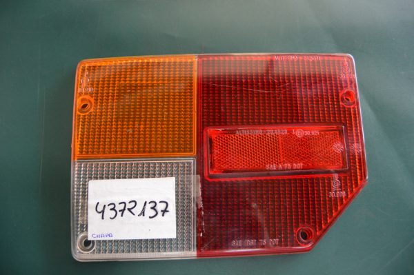 Ref. 4372137 Vidro Farolim Esquerdo Fiat 128 CL NOVO