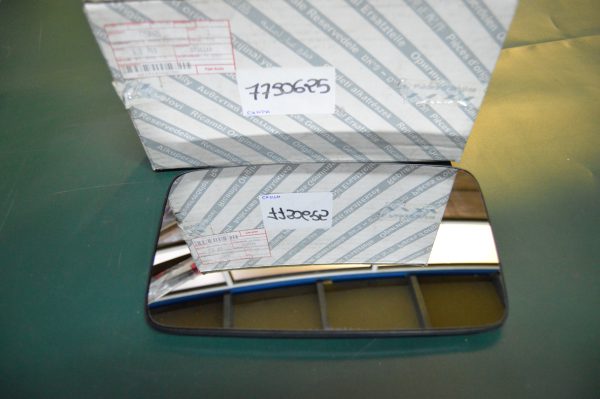 Ref. 7750625 Vidro Espelho Retrovisor Exterior Fiat; Peugeot; Citroen NOVO