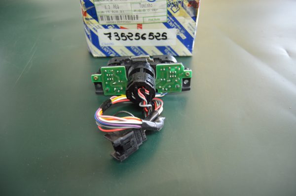 Ref. 735256525 Interruptor de Ar Condicionado Fiat Brava, Bravo, Marea NOVO - Imagen 2