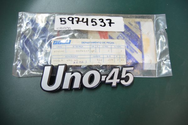 Ref. 5974537 Emblema Fiat Uno 45 NOVO