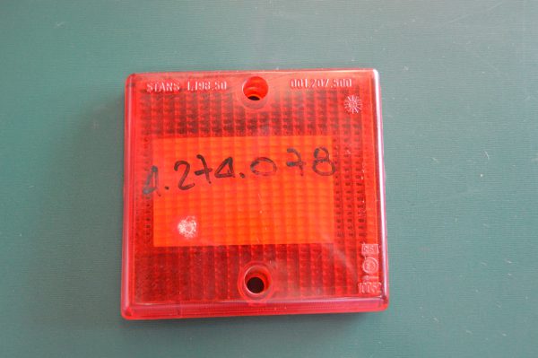 Ref. 4274078 Vidro Farolim Traseiro Esquerdo Fiat 132 NOVO
