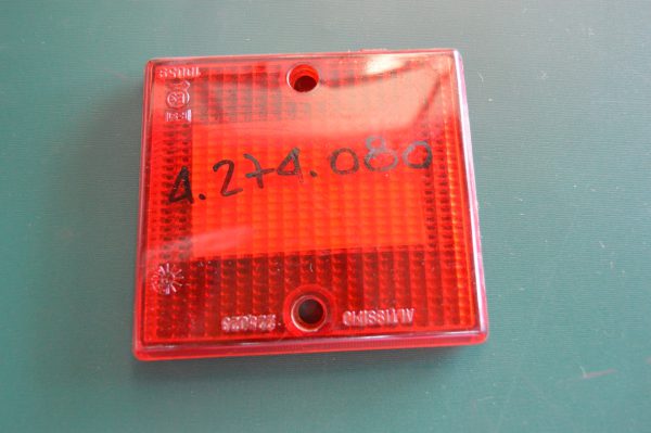 Ref. 4274080 Vidro Farolim Traseiro Esquerdo Fiat 132 NOVO