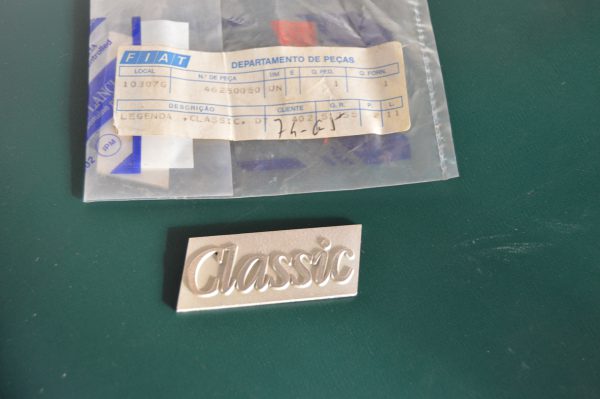 Ref. 46250050 Emblema "Classic" Fiat NOVO