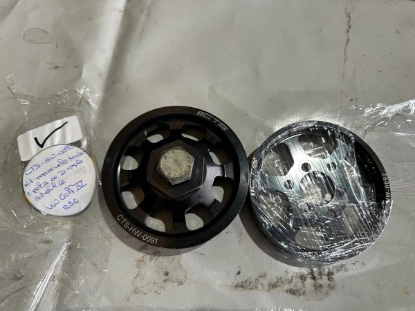 Ref. CTS-HW-0092 Kit Manivela turbo e polia de direção hidráulica VW Golf NOVO
