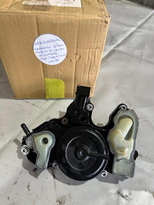 Ref. 06K103495AC Separador Óleo, respiro do cárter da cambota Audi, Seat, Skoda, VW NOVO