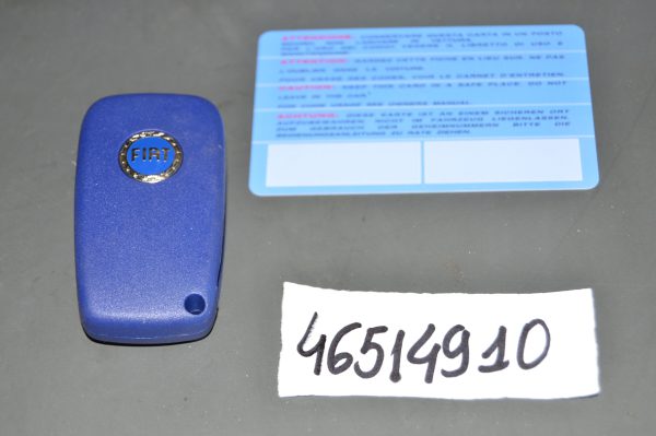 Ref. 46514910 Code Card Fiat NOVO