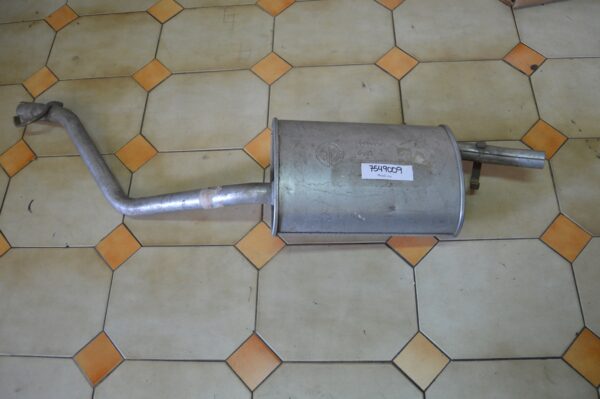 Ref;7549009  Silenciador de Escape - Fiat Panda, 750 - NOVO