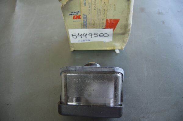 Ref; 5449560 Farolim Chapa de Matrícula - Fiat 242 NOVO