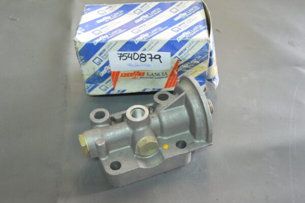 Ref: 7540879 Suporte do filtro de Óleo - Lancia Delta R.86 BZ/DS NOVO - Imagen 2
