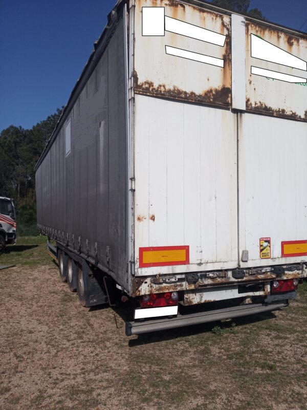 Semirreboque de Caixa Aberta Marca Lecitrailer, Modelo 3E20