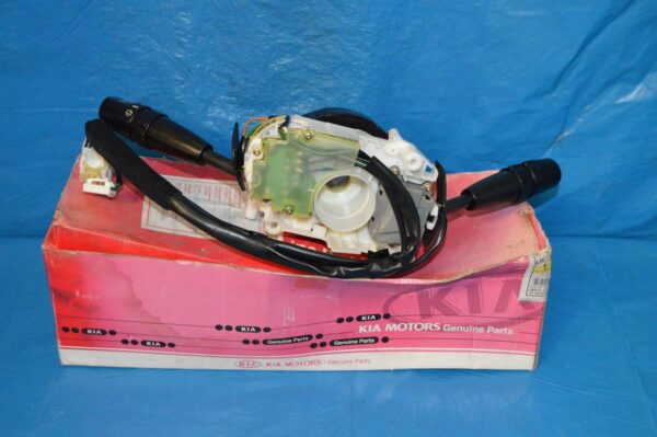 REF: 0K58R66120  Comutador de Luzes com Fita Arbag Kia Carnival II NOVO - Imagen 2
